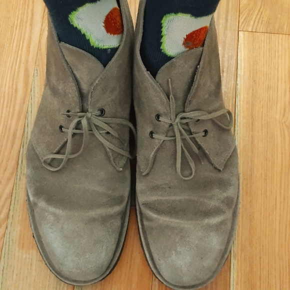 Clarks Desert Boots Tan Crepe Sole Leather Men's 11 - Picture 3 of 9